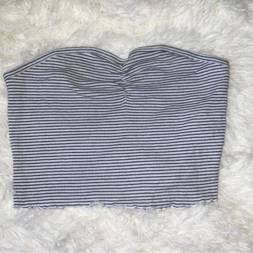 Striped tube top